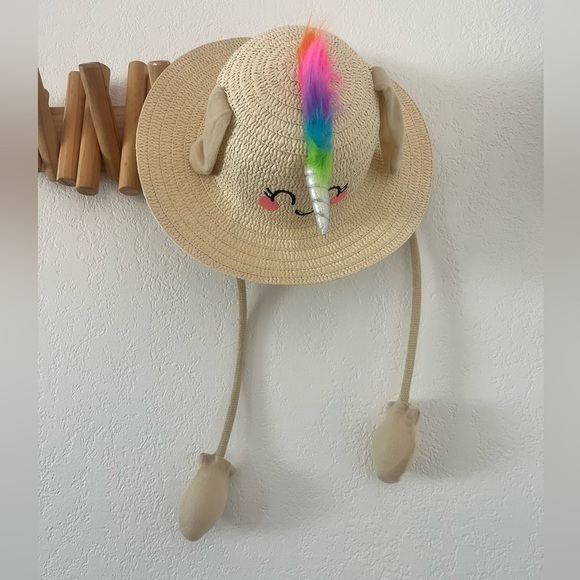 Unicorn Hat Fun Straw Colorful Kids - Picture 6 of 6